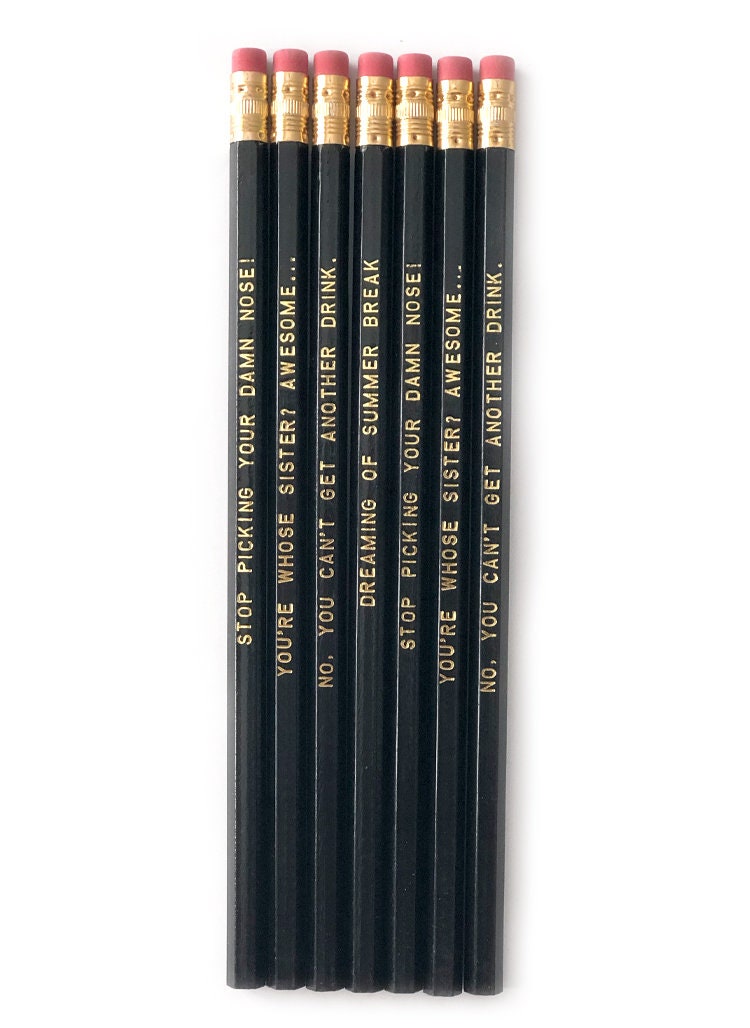 Teacher Life Funny Teacher Pencil Pack Gift for Teachers Etsy