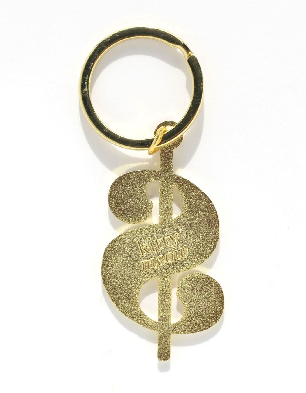 Pink Money Sign - Dollar Bill Sign, Cute Gold Enamel Keychain and Bag ...