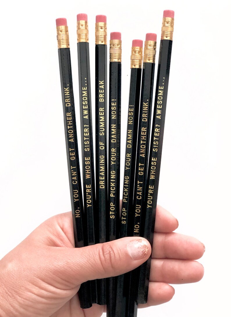 Teacher Life Funny Teacher Pencil Pack Gift for Teachers Etsy