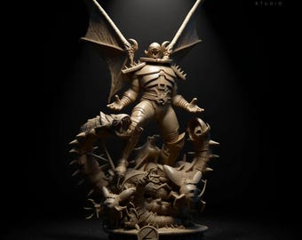 Annihilus Fan Art STL – 1:6 Scale Cosmic Insect Overlord Statue | Alien Villain Diorama | Non Supported, One Piece & Xpose Files
