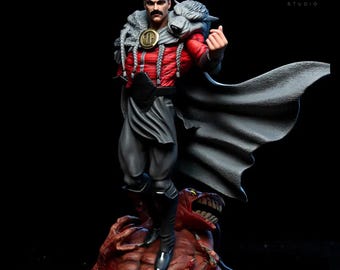 Impresión 3D de Thragg Invencible (archivo STL) / Estatua del líder Viltrumita a escala 1:6 / Modelo 3D de superhéroe de cómic / Archivo STL no compatible