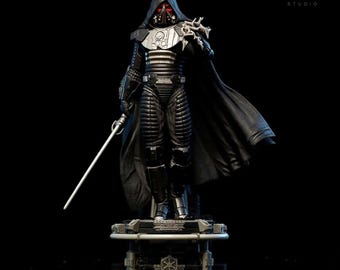 Darth Malgus 3D Model STL | 1:6 Scale Statue | Star Wars Dark Lord Fan Art | High Detail Printable Figure | Pre-Supported & X-Pose Versions