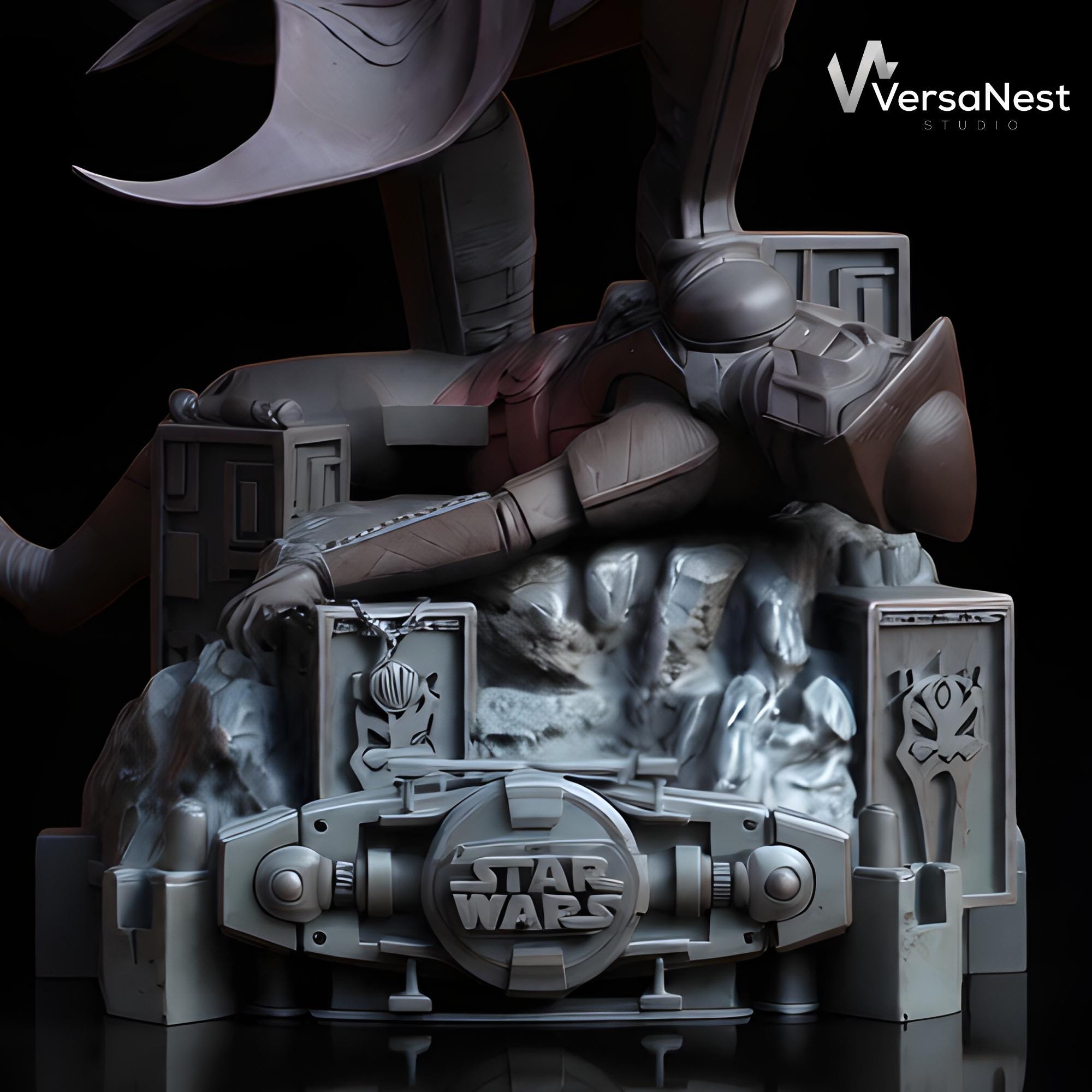 Savage Opress STL 1:6 Scale Star Wars Sith Warrior Statue – Dark Side ...
