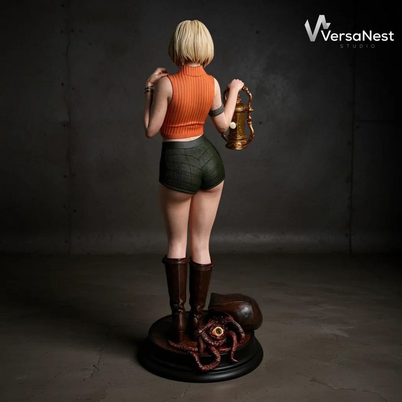 Ashley Graham STL female statue for display collection