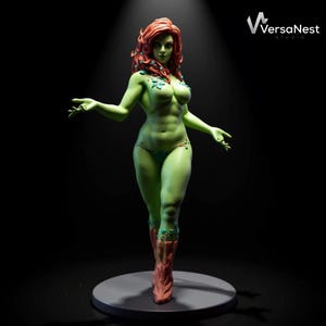 Poison Ivy-fanart – STL-fil för 3D-utskrift (stöds ej)