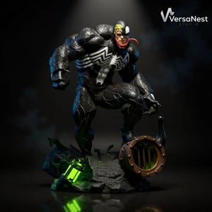 Marvel fan art Venom 1:6 scale figure