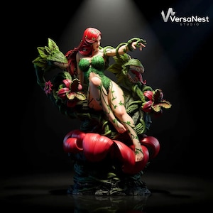 High detail female figure STL for resin 3D printing