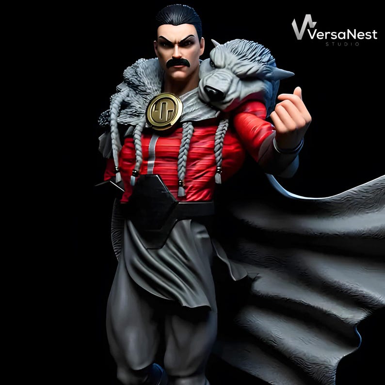 Viltrumite Thragg 3D print model inspired by Invincible comics