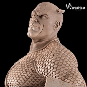 Superhero fan art STL statue for display