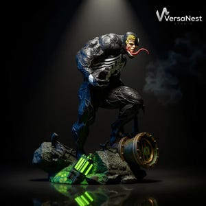 Venom 3D printable collectible bust version