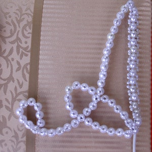 Pearl Cake Topper - Monogram Cake topper - Initial Cake Topper - Personalizado Cake Topper - Wedding - Pearl Letter Cake Topper - Letter А