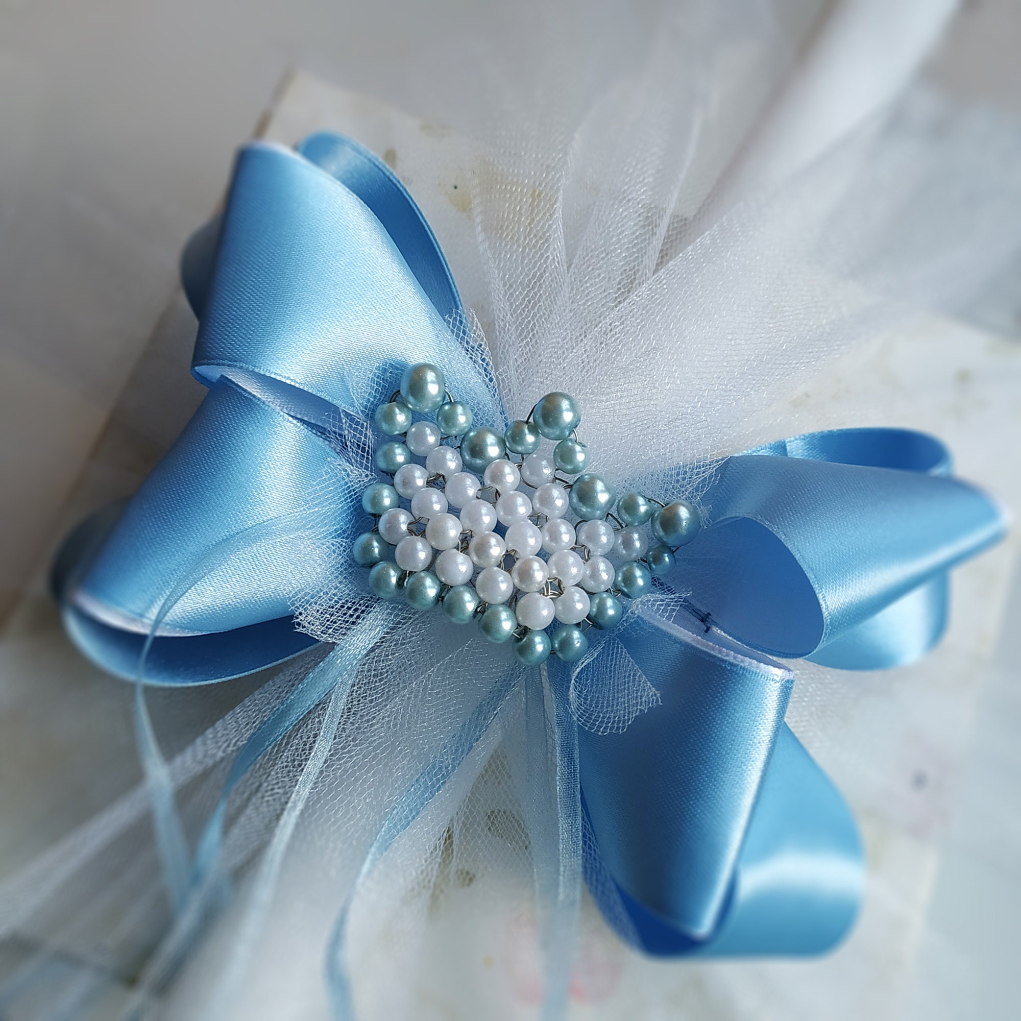 Baby Shower Crown Decoration Crown Decoration Pearl Crown Baptism
