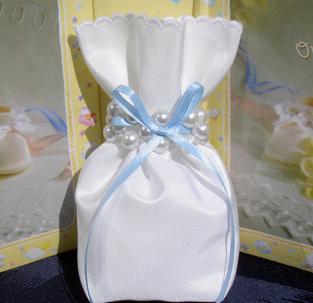 Baby boy shower favor bag Baby shower gift bag Favor bags Etsy