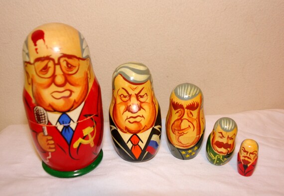 soviet leaders matryoshka dolls
