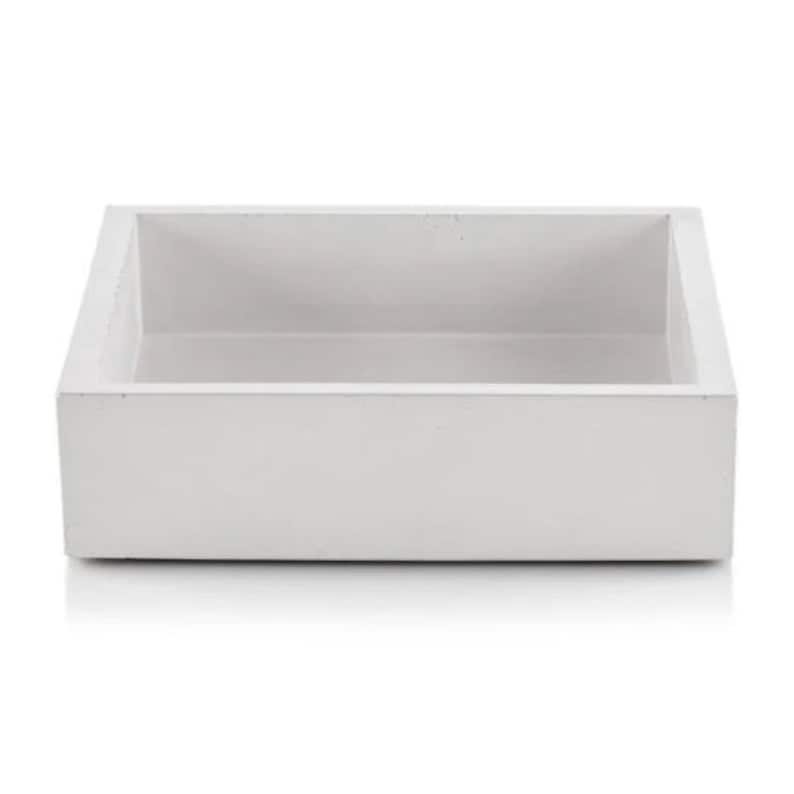 Concrete Napkin Bin / Valet Tray / Catch All / Concrete Decor image 3