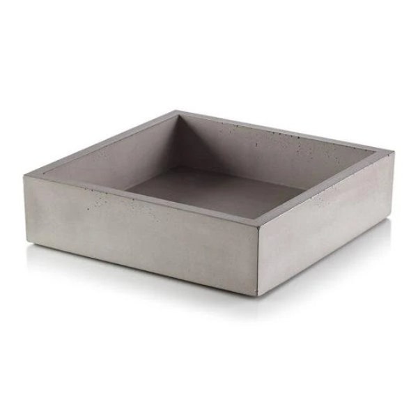 Concrete Napkin Bin / Valet Tray / Catch All / Concrete Decor