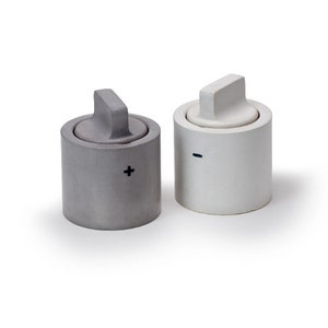 Concrete Salt & Pepper Shaker Set / S + P Set / Salt and Pepper / Concrete Shakers