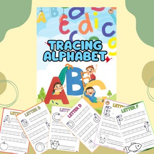 Trace & Color ABC Adventure
