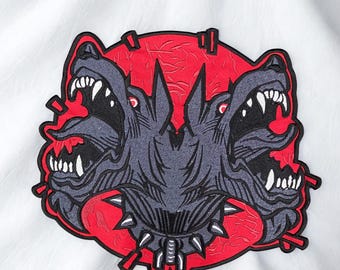 Parche bordado Vi Arcane: termoadhesivo para cosplay de League of Legends