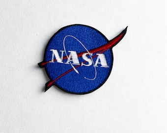 Parche bordado del logotipo de la NASA - Aplicación espacial para planchar