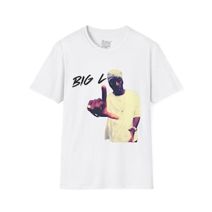Rapper Big L T-Shirt, Hip Hop Tee, Music Lover Gift, Unisex Graphic Shirt, Vintage Style Clothing