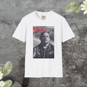 T-shirt Sons of Anarchy : Jax Teller, Charlie Hunnam - Série télévisée sur les motards