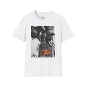 Gang Starr Hip-Hop Unisex T-Shirt, DJ Premier & Rapper Guru Tee, Music Lovers Gift, Softstyle Shirt, Premium Cotton Top