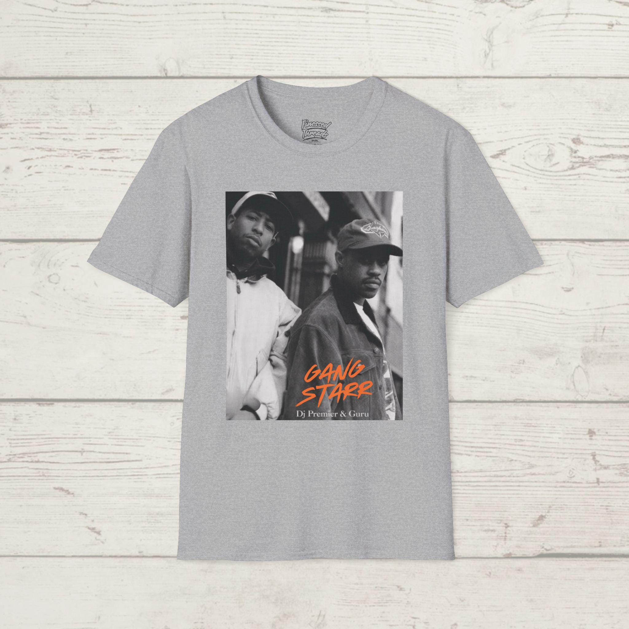 Gang Starr T-shirt, DJ Premier \u0026 Guru, Hip-hop Music Tee - Etsy New Zealand, image size:2048x2048