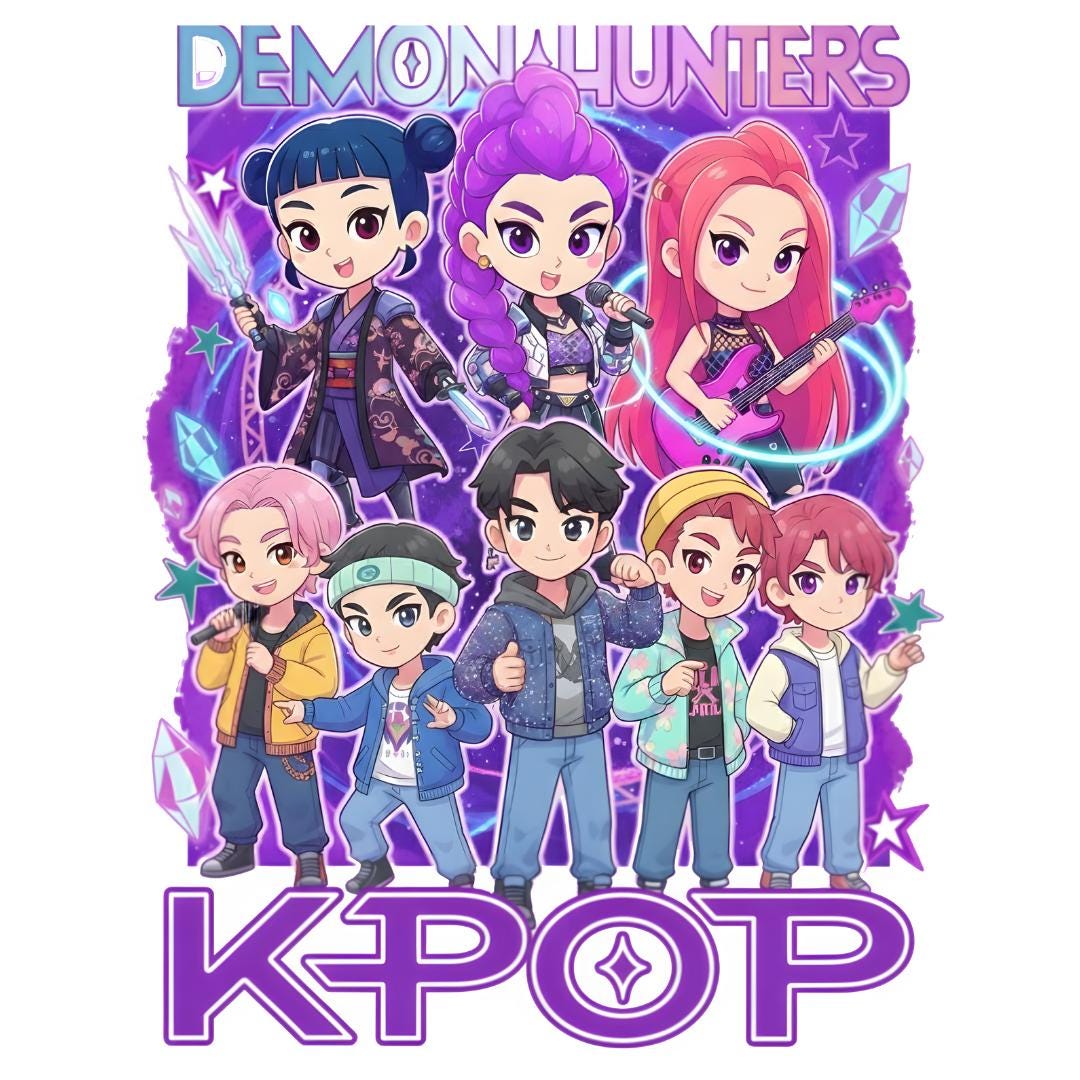 Kpop Demon Hunter PNG | Huntrix & Saja Boy Clipart | Anime Digital ...