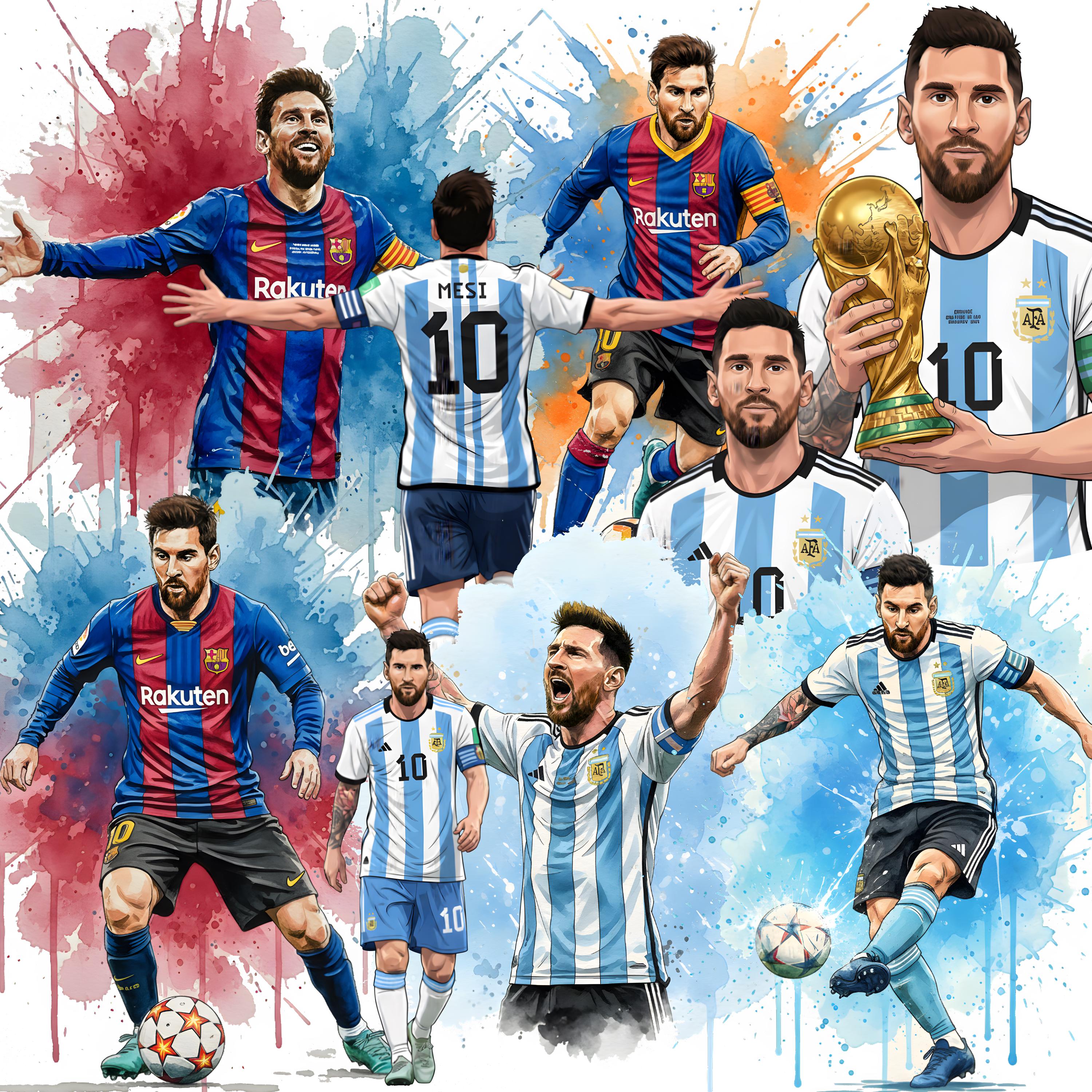 Messi vector - Etsy 日本