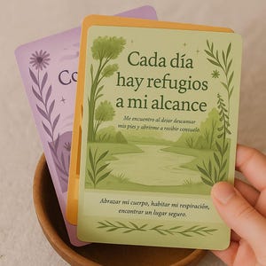 Cartas de Afirmaciones para Volver a Ti – 21 mensajes para confiar, agradecer y contemplar (PDF imprimible)