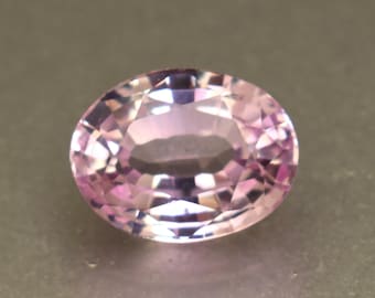 Natural Pink Morganite 3.80 Ct Oval Cut Loose Gemstone Brazil For Jewelry Use [Treated Gem]