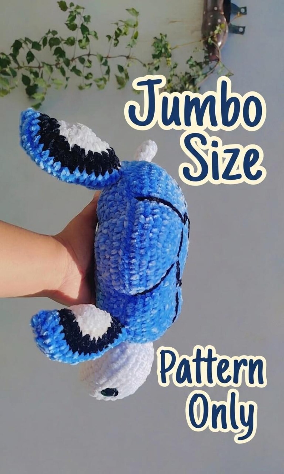 Crochet Sea Turtle Pattern PDF | Jumbo Amigurumi Stuffed Animal ...