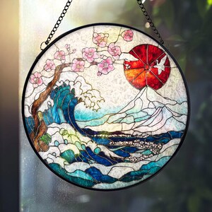 Fuji Stained Glass - Etsy