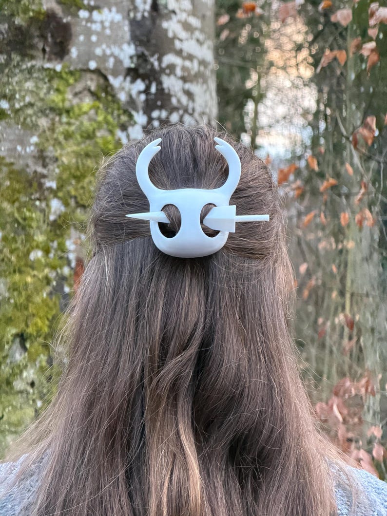 Hollow Knight Hair Pin - 3D Printed Hair Accessory image 9