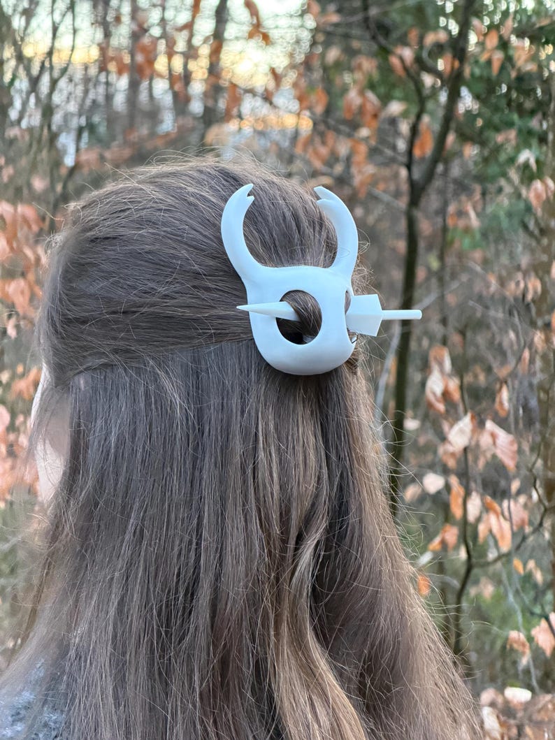 Hollow Knight Hair Pin - 3D Printed Hair Accessory image 8