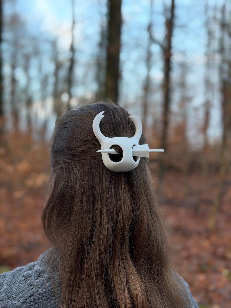 Hollow Knight Hair Pin - 3D Printed Hair Accessory image 10