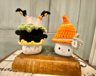 Halloween Marshmallow Mug Hats
