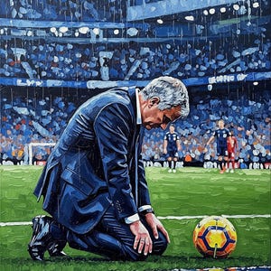 José Mourinho Wall Art | Football Manager Poster | The Special One Print | Soccer Sports Digital Download
