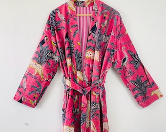 Women Velvet Kimono Robes Jacket Morning Tea Velvet Coat Bridesmaid bridal Robe Cotton winter