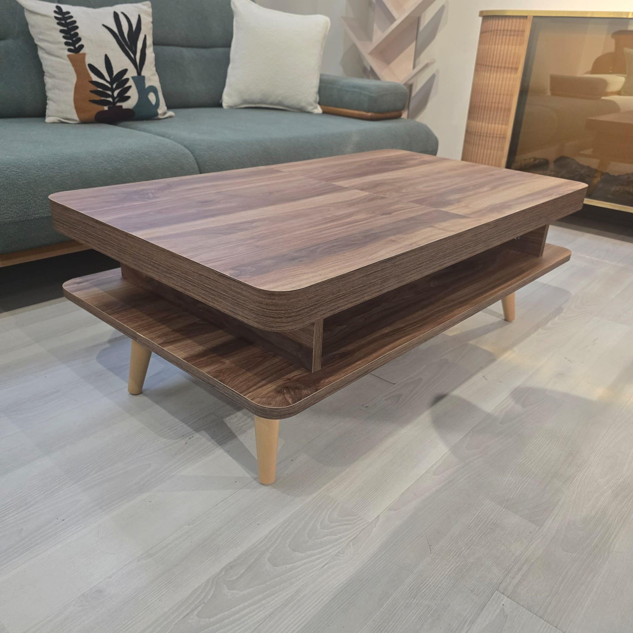 Convertible Game Coffee Table, Chess - Backgammon, Dining Desk