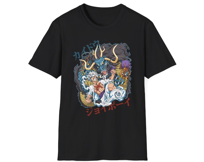 Featured listing image: Anime Demon Squad T-Shirt | Japanese Yokai Illustration, Shonen Style