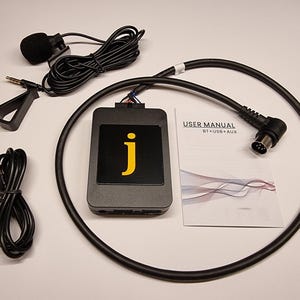 Bluetooth-Adapter für Jaguar XK8 XKR (1996–2006) | Freisprechfunktion & Musikstreaming | Kabelloses Audio-Upgrade | Plug-and-Play-Lenkradbedienung