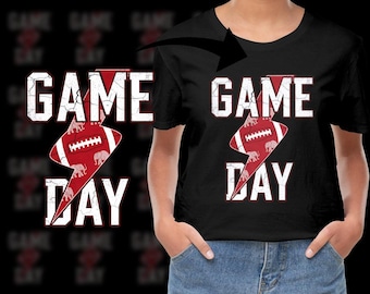 Game Day Elephant Football PNG | Digital Download | Sublimation Design for College Football Fans