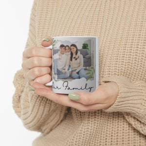 Mug personnalisé en céramique, tasse à café photo personnalisée, cadeau pour lui/elle, cadeau d&#39;anniversaire, idée cadeau photo, cadeau fête des mères
