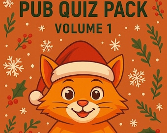 Christmas Trivia Pub Quiz: 100 Festive Questions (Printable PDF)
