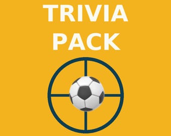 Football Quiz Night: 50 Printable Trivia Questions (Digital Download)