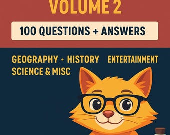 Printable Pub Quiz: 100 Trivia Questions & Answers (PDF Download)