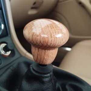 Design: Tellipse. Wooden gear select handle Mazda MX-5 Toyota Lexus Honda Mitsubishi Nissan Subaru Hyundai Kia Jeep Audi Jaguar Lotus