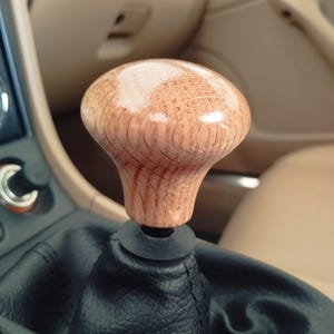 Design: Elegance. Wooden gear select handle Mazda MX-5 Toyota Lexus Honda Mitsubishi Nissan Subaru Hyundai Kia Jeep Audi Jaguar Lotus